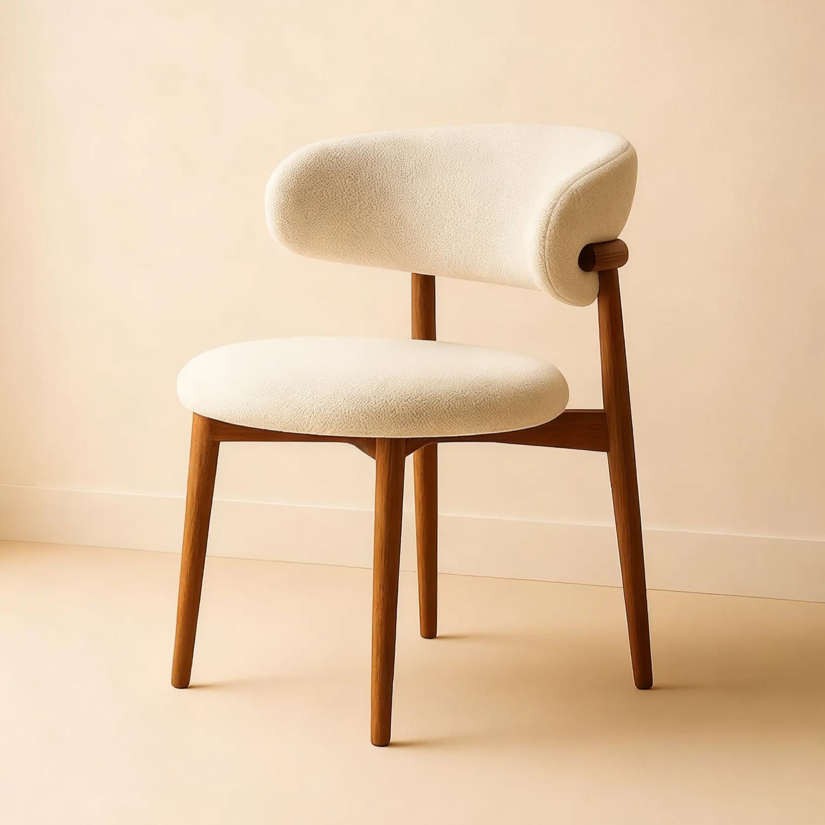 Chaise de salle à manger moderne de style nordique - Chaise de bureau simple et élégante, sièges de cuisine ou de salle à manger de luxe légers par AuraCraft