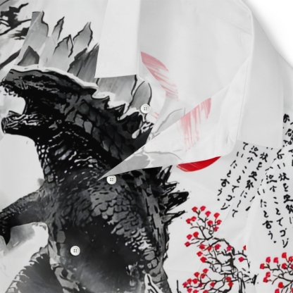 Gojira in Japan Button-up Shirt