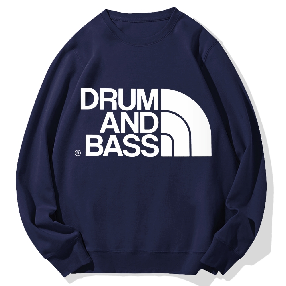 Drum And Bass Cotton Sweatshirt