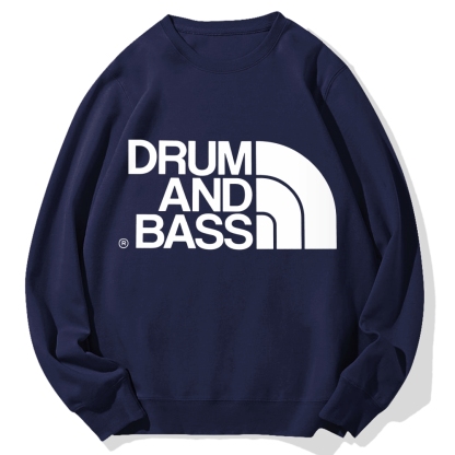 Drum And Bass Cotton Sweatshirt