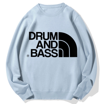 Drum And Bass Cotton Sweatshirt