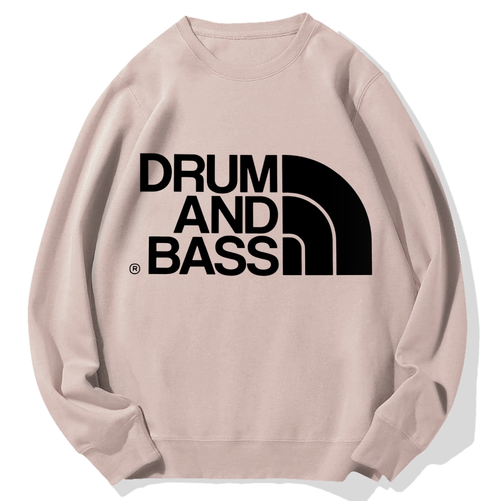 Drum And Bass Cotton Sweatshirt