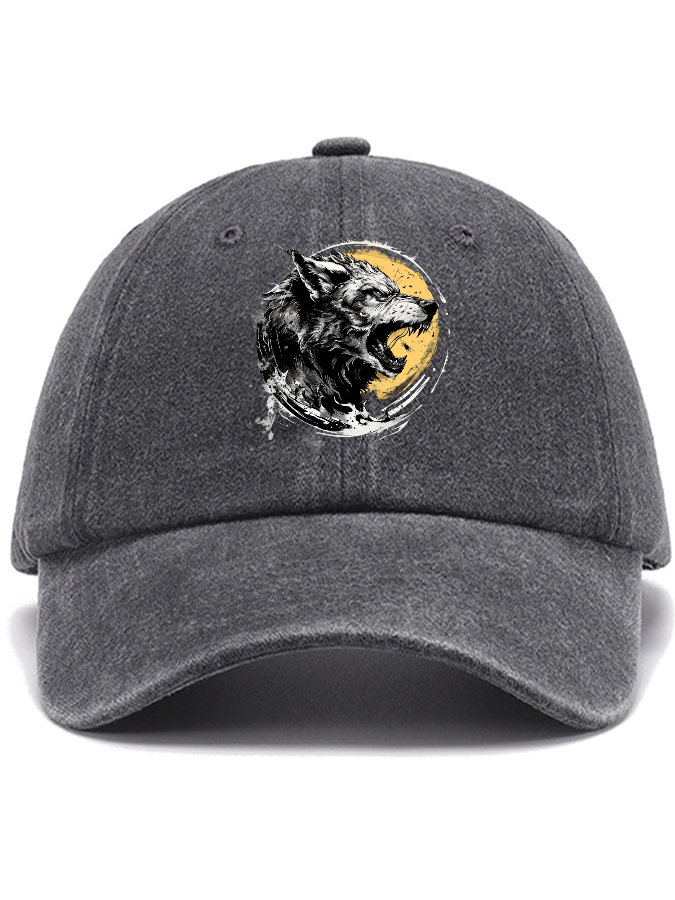 Wolf Moon Cotton Hat
