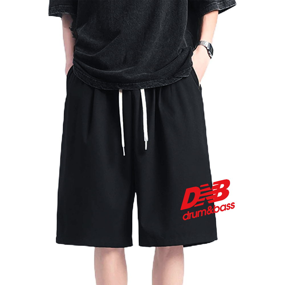 Drum & Bass Cotton Casual Shorts