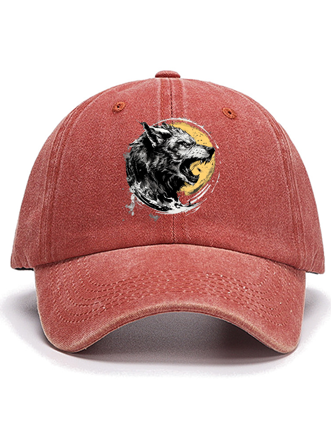 Wolf Moon Cotton Hat