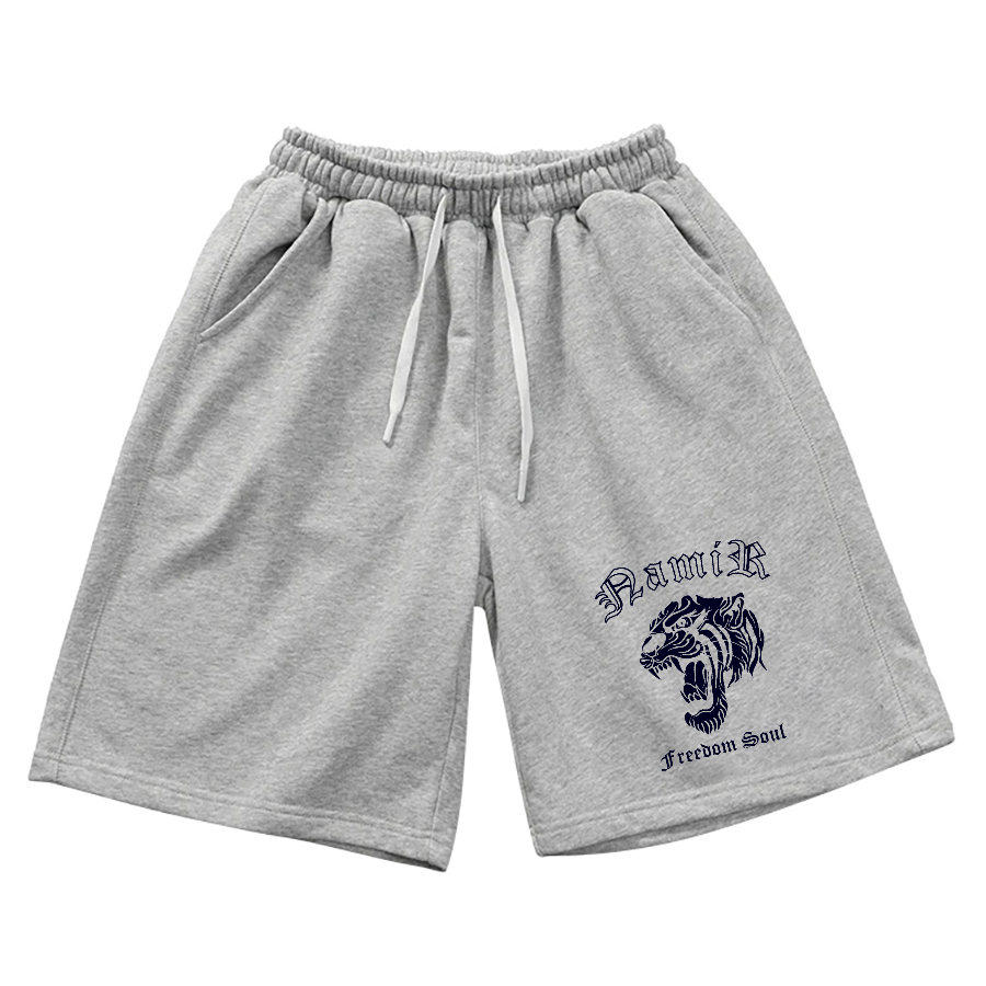 Japanese Tiger Head Cotton Casual Shorts