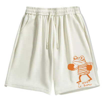 Frog Boxer Cotton Casual Shorts