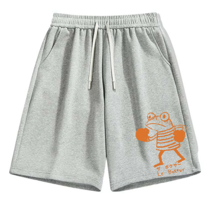 Frog Boxer Cotton Casual Shorts
