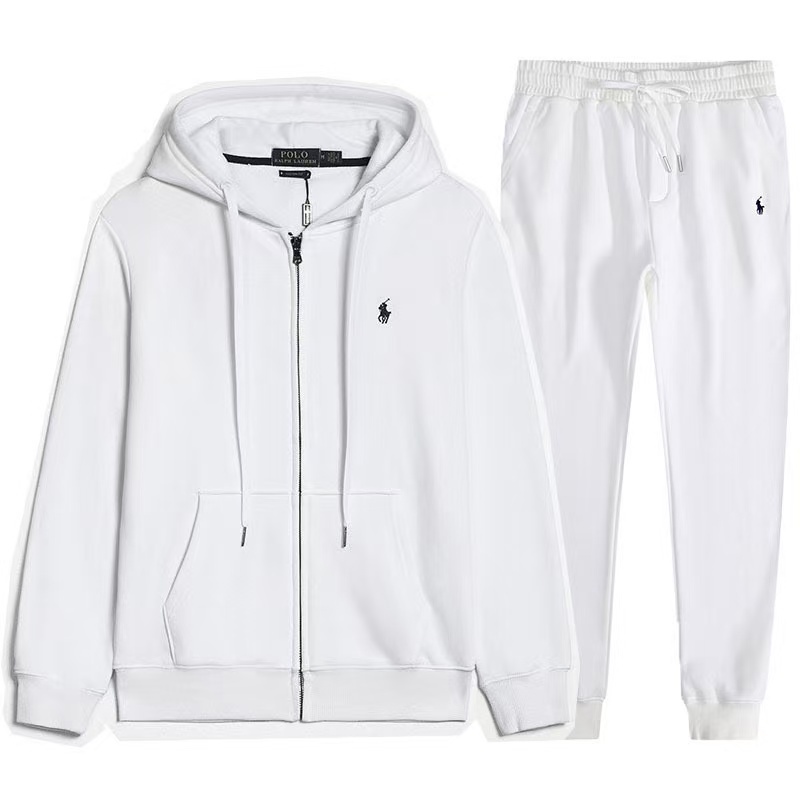 Double-Knit Full-Zip Hoodie and Jogger Pant Set