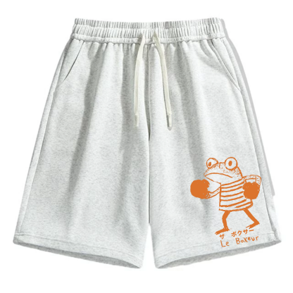 Frog Boxer Cotton Casual Shorts