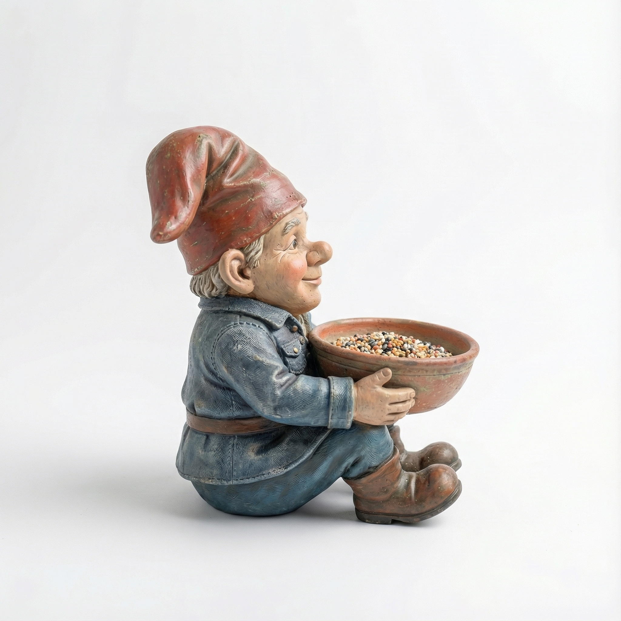 Woodland Gnome Feeder -The Little Gardener of Your Backyard