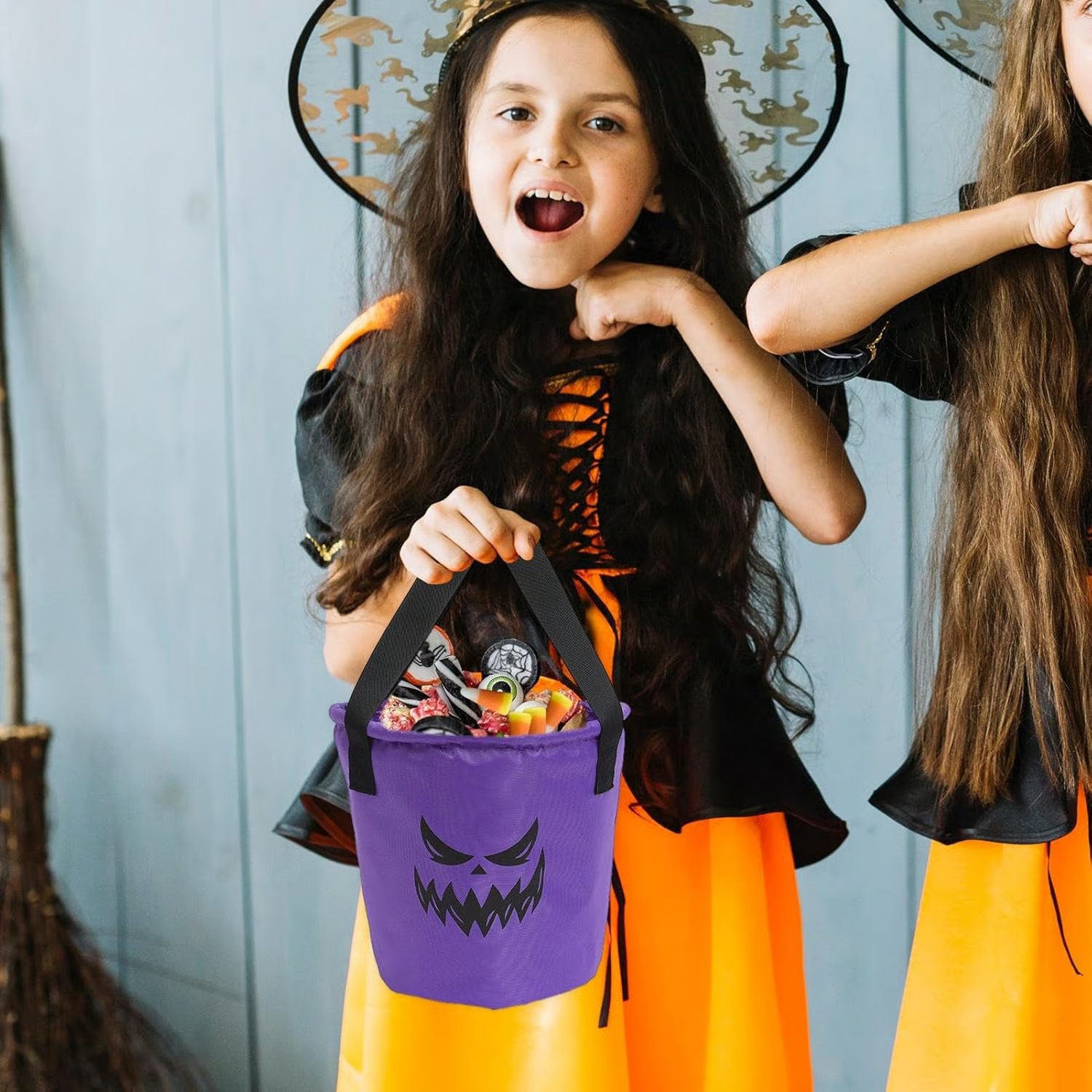 Glow Halloween candy basket key features