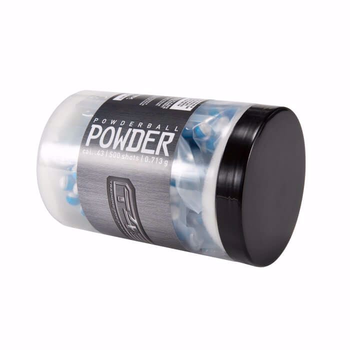 POWDER BALL-.43 CAL-BLUE/WHITE-500CT