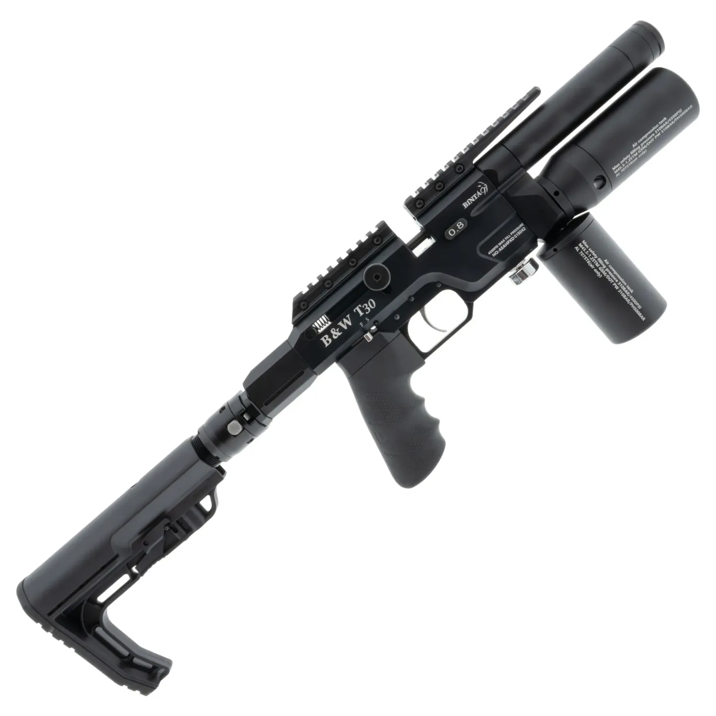 7.62 mm / .30 | T30 Folding Stock | BinTac-Toy