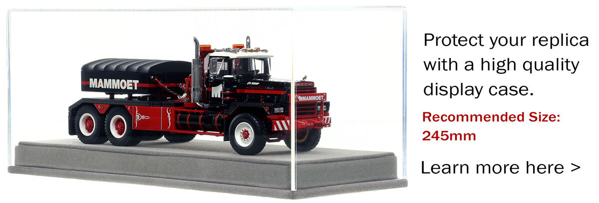 Display Case for Mammoet 1995 Mack RD822SX