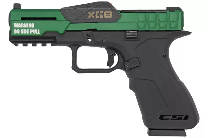 XG8 POD CSI Green / Black Poseidon Gas TOY