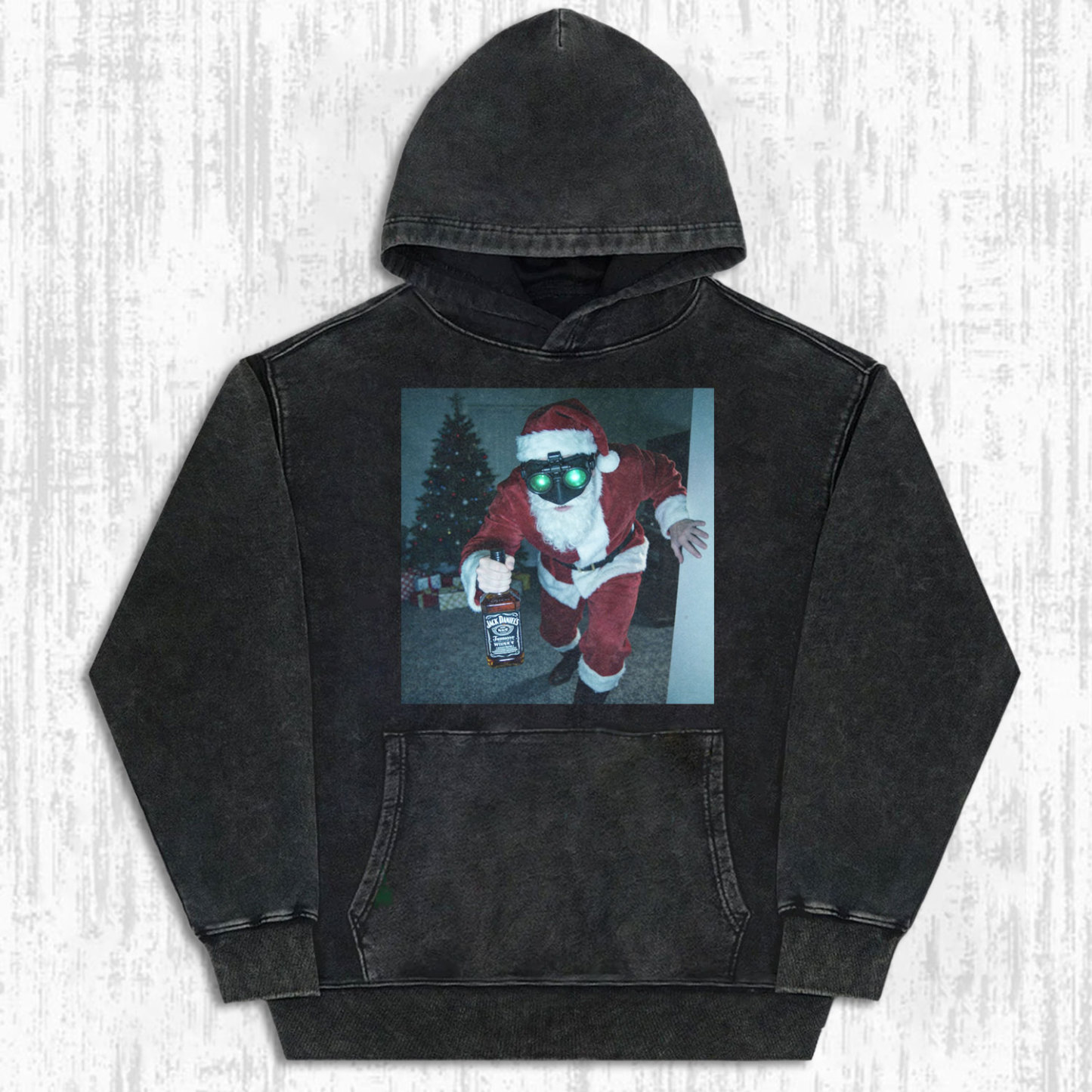 When Santa Loves Whiskey V1 Tee/Sweatshirt/Hoodie