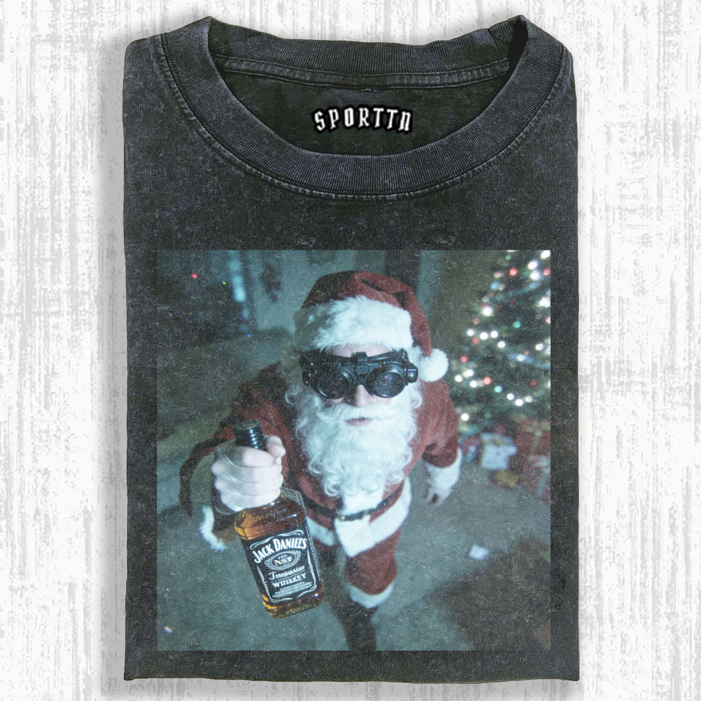 When Santa Loves Whiskey V3 Tee/Sweatshirt/Hoodie