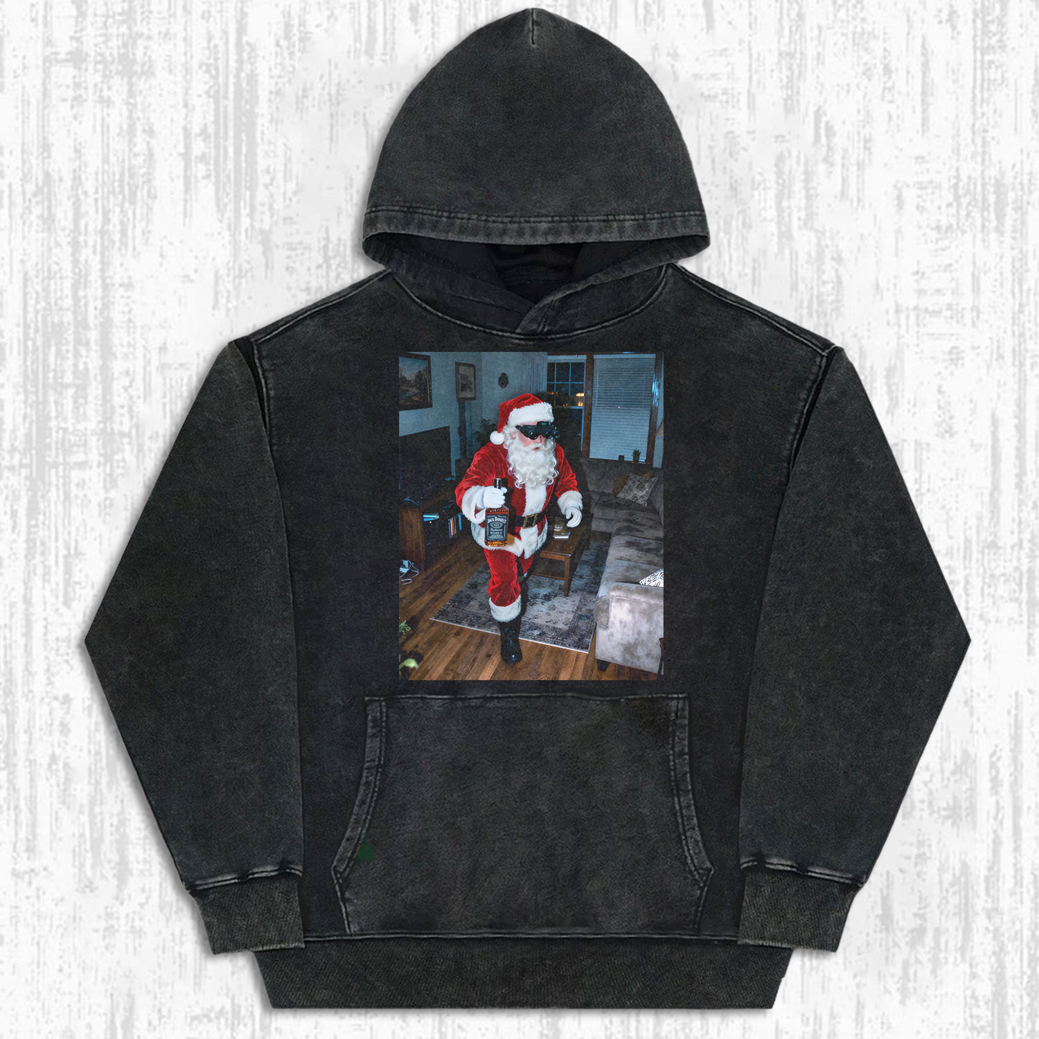When Santa Loves Whiskey V2 Tee/Sweatshirt/Hoodie