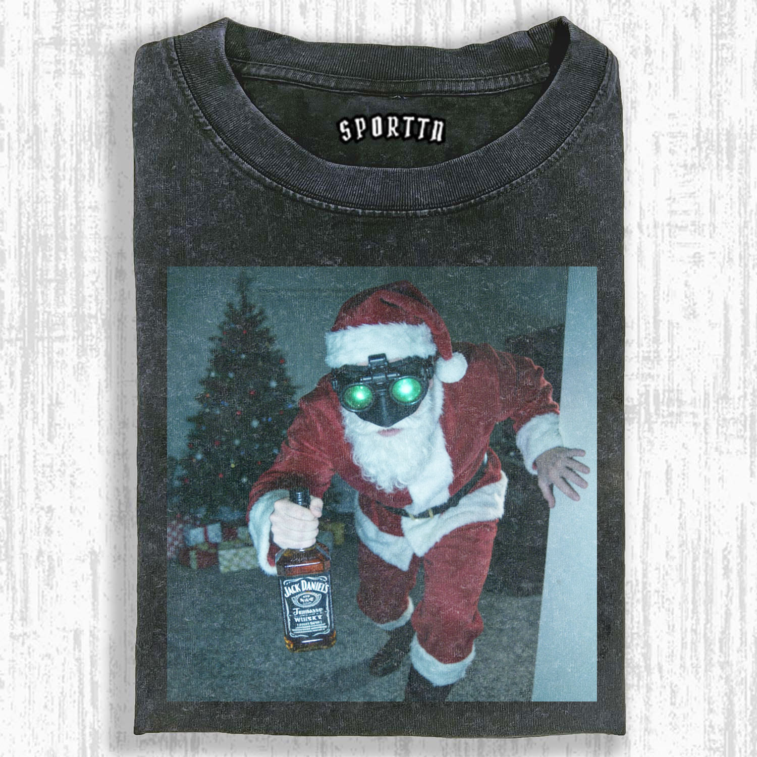 When Santa Loves Whiskey V1 Tee/Sweatshirt/Hoodie
