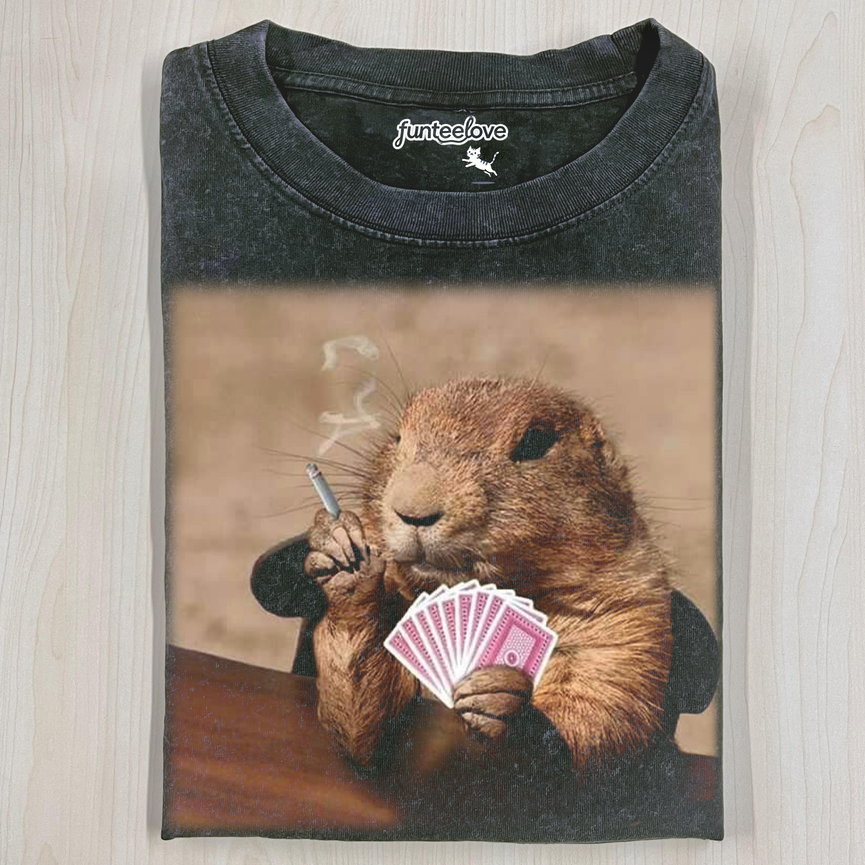 Retro&prairie dog TEE 11.29 XY1075-1