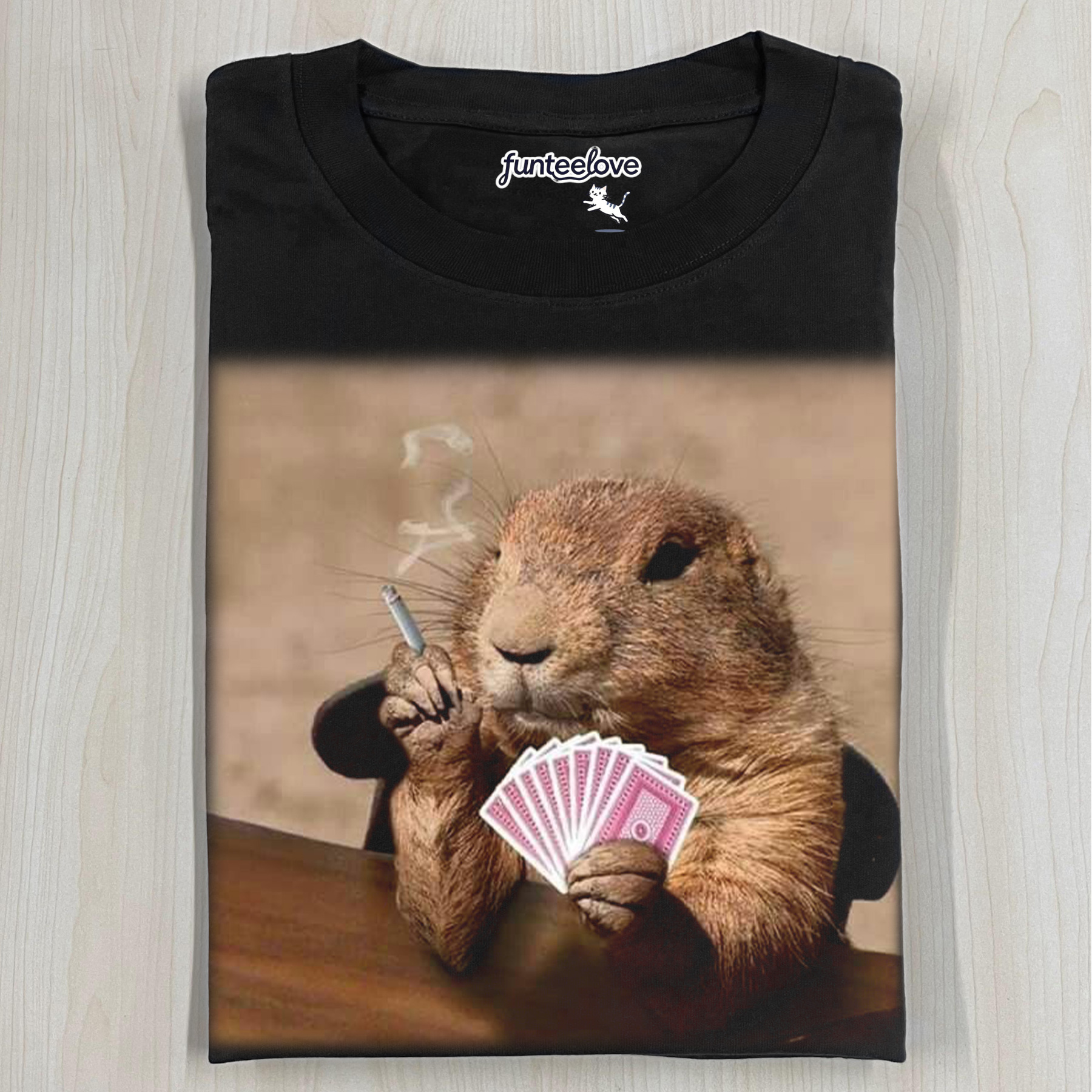 Retro&prairie dog TEE 11.29 XY1075-1