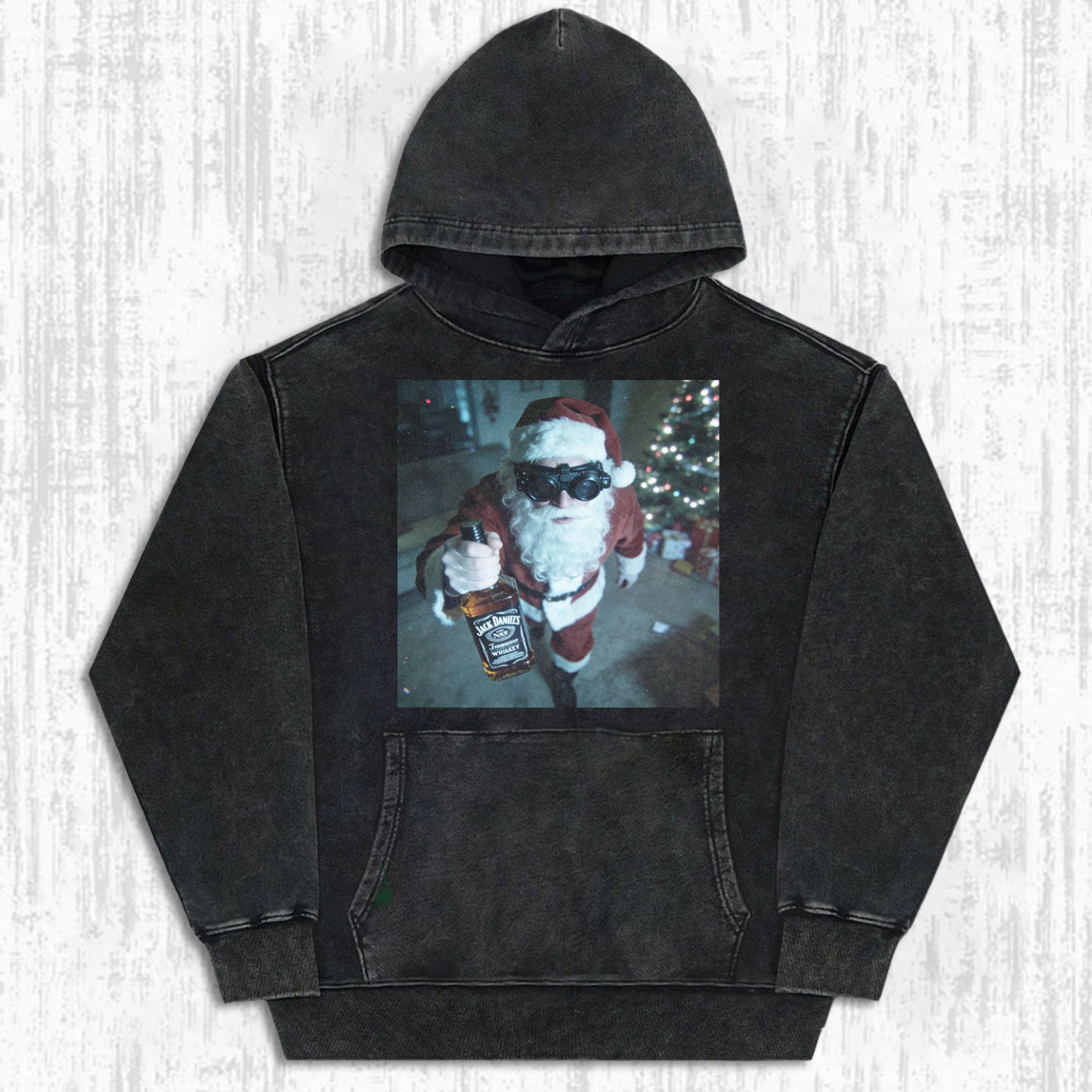 When Santa Loves Whiskey V3 Tee/Sweatshirt/Hoodie