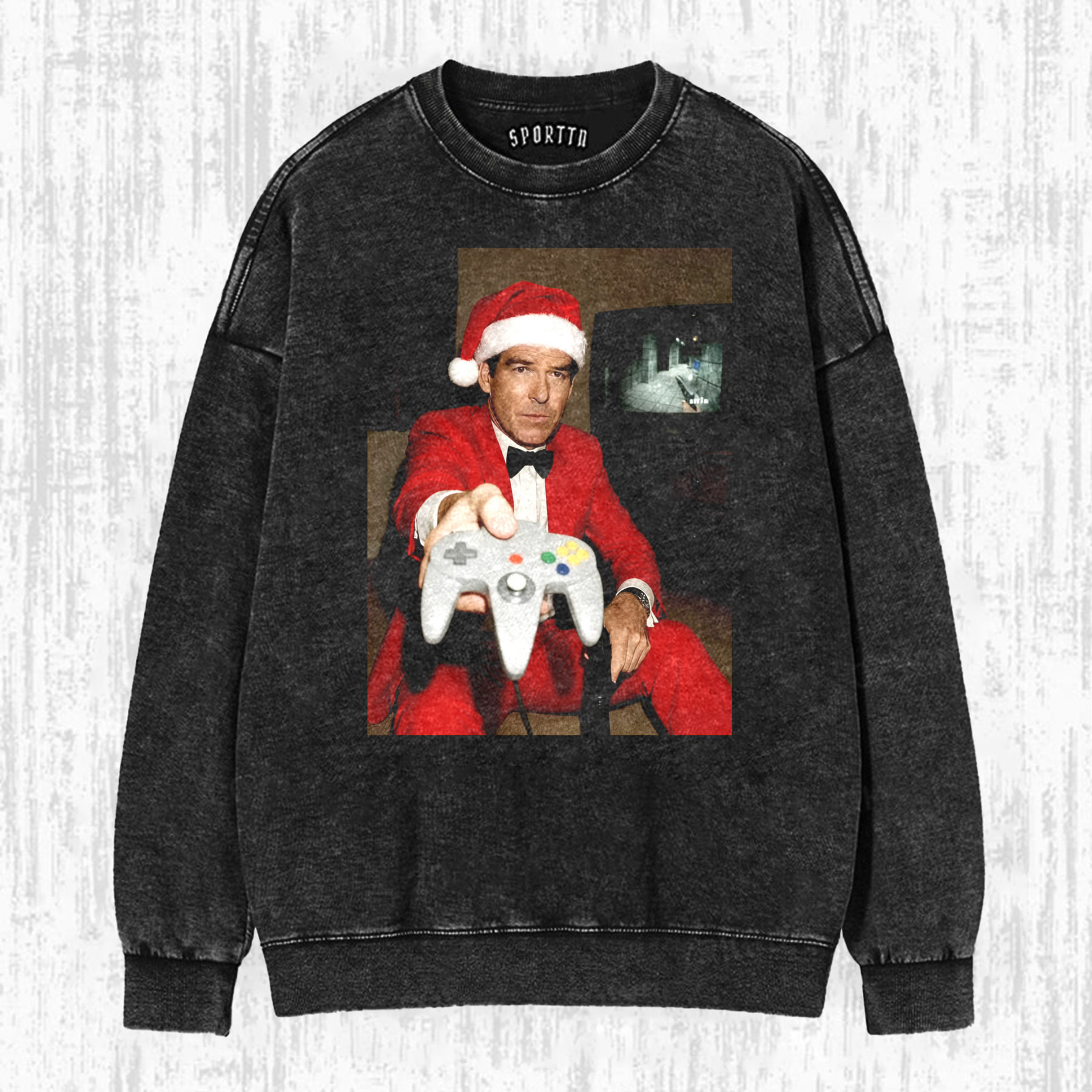 James Bond Christmas 'Your Turn' Funny T-Shirt/Ls/Hoodie