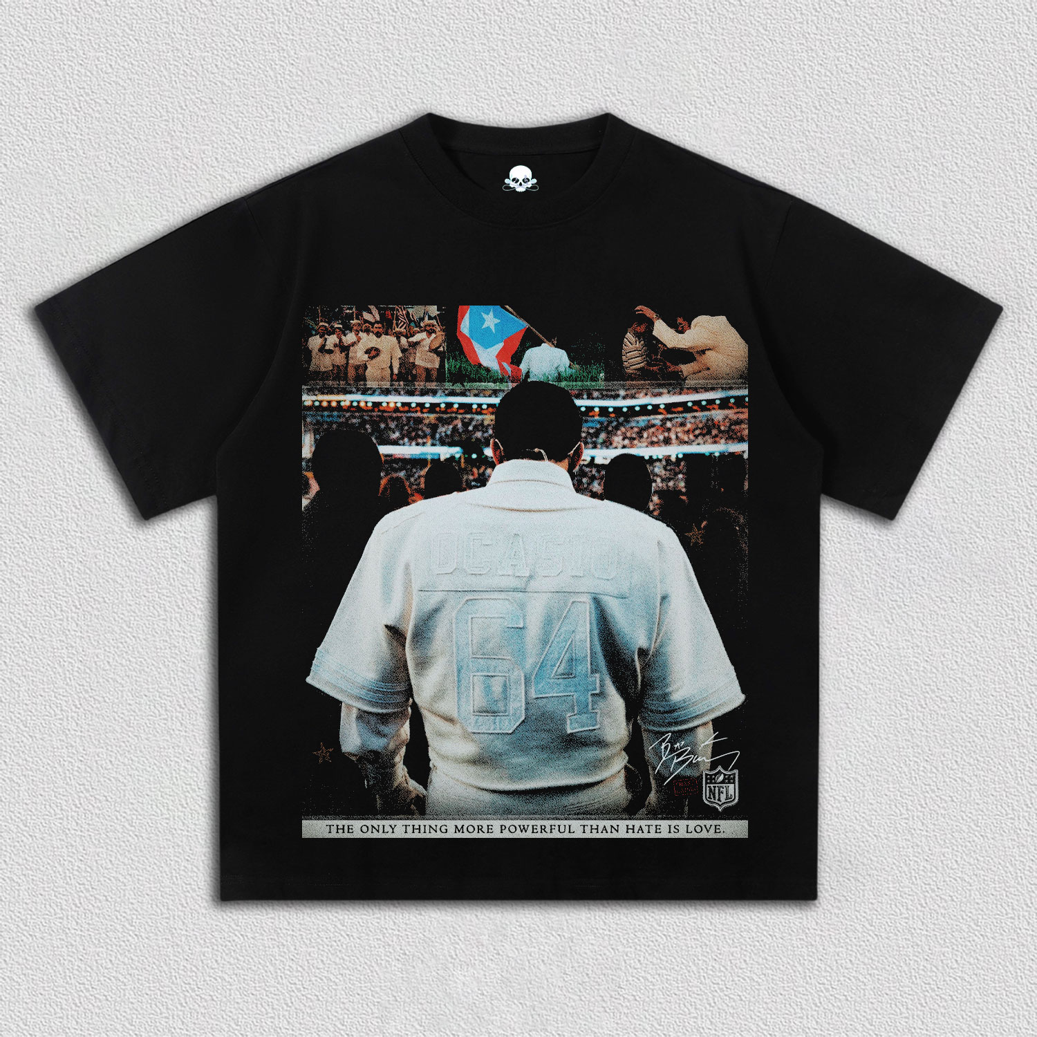 THE ONLY THING MORE POWERFUL THAN HATE IS LOVE