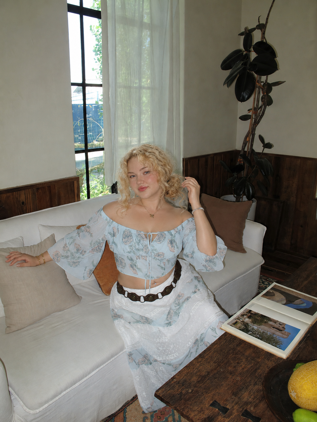 Blue Meadow Breeze Set