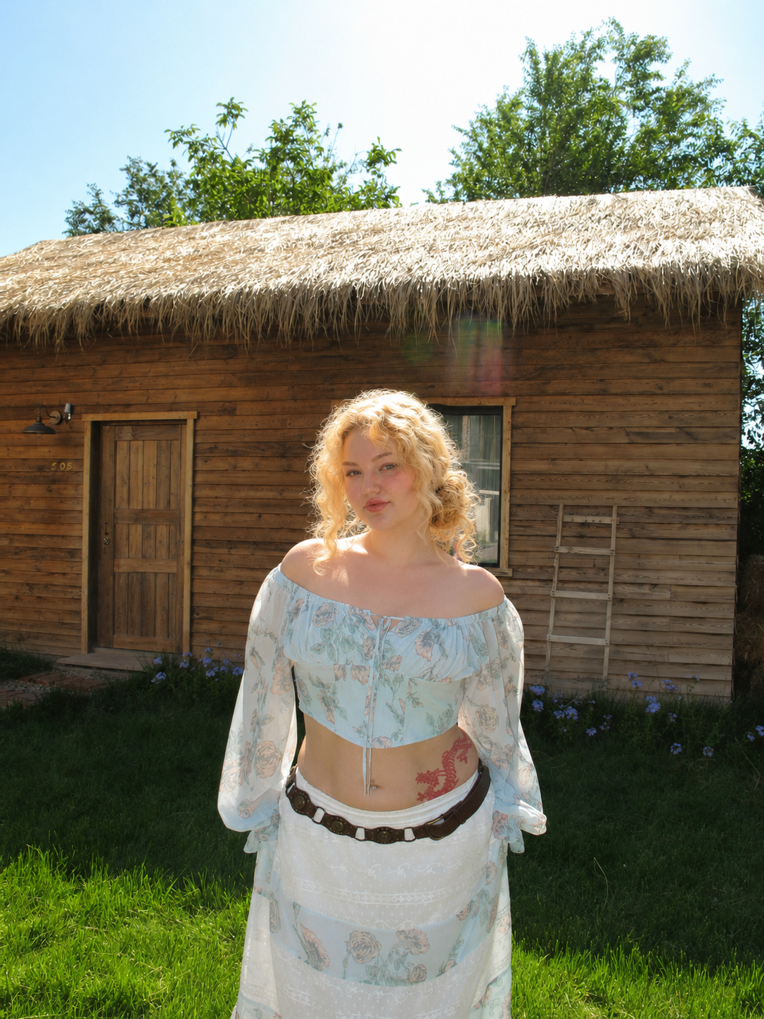 Blue Meadow Breeze Set
