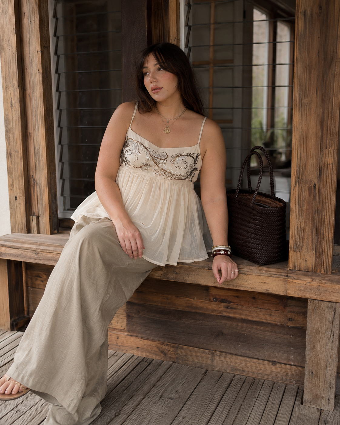 Moonlit Mirage Cami Top