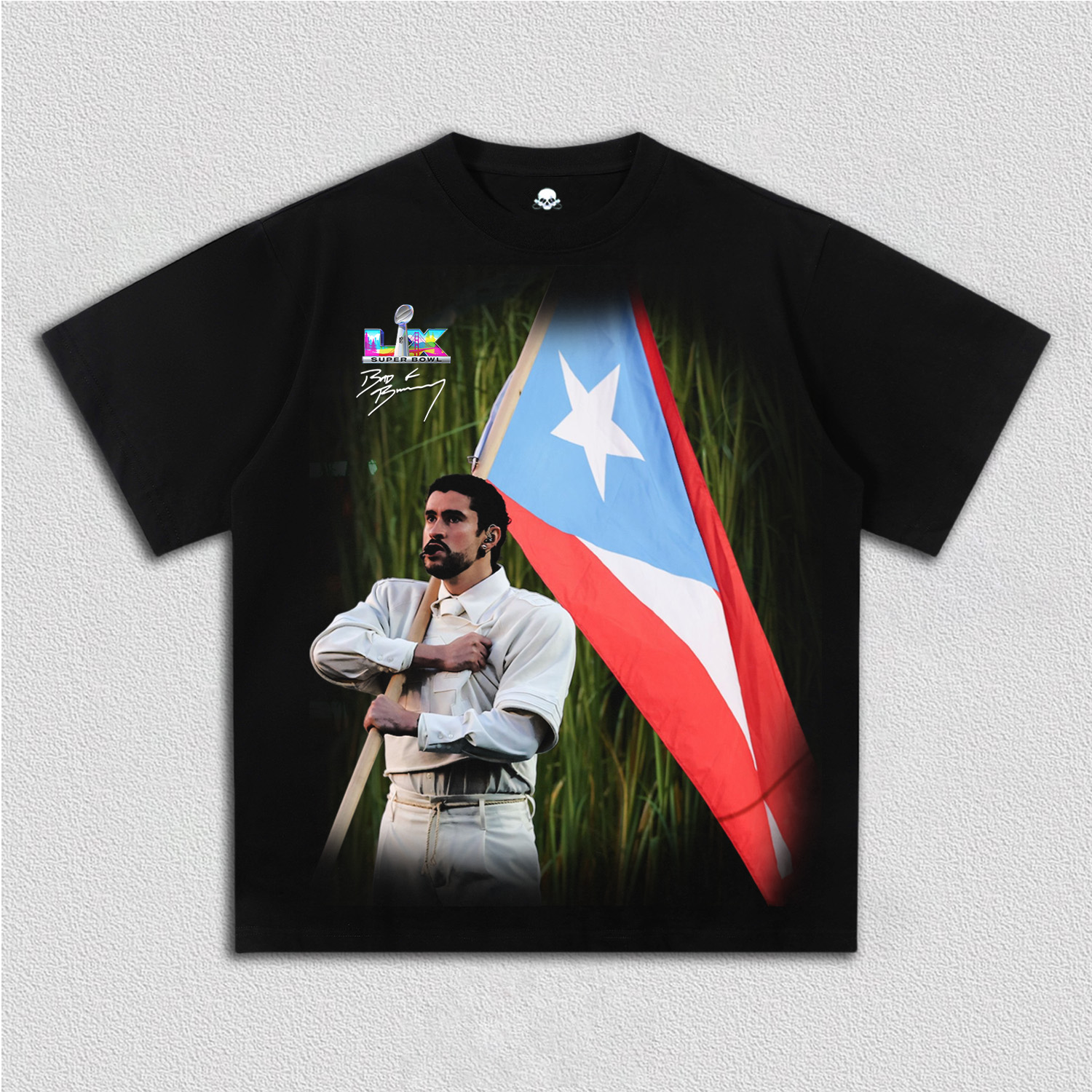 Bad Bunny & Super Bowl Tee 1.5