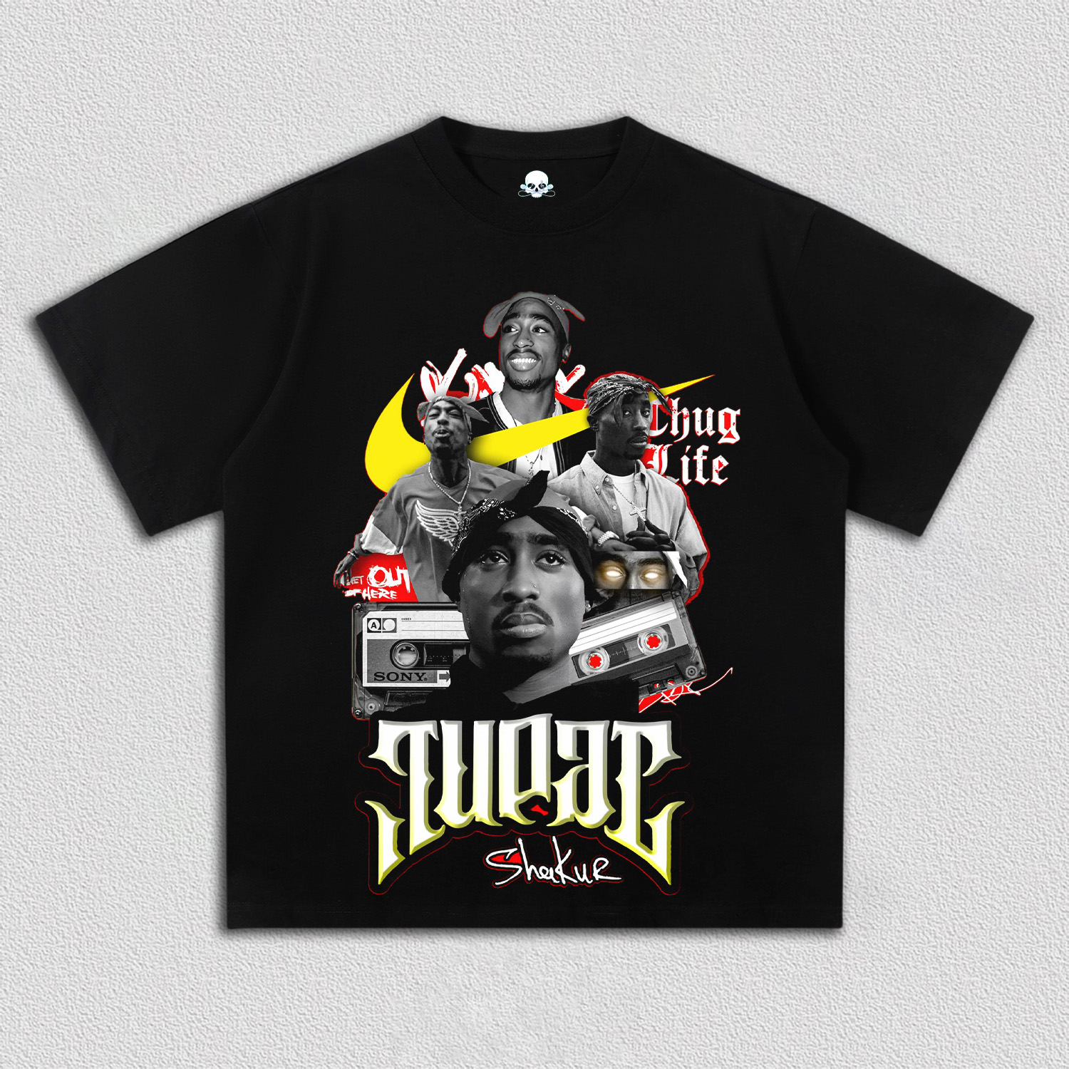 Tupac Shakur V19 TEE