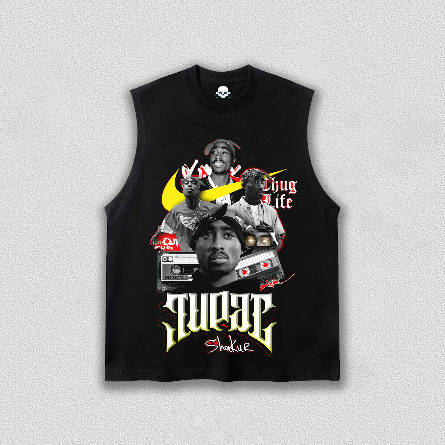 Tupac Shakur V19 TEE