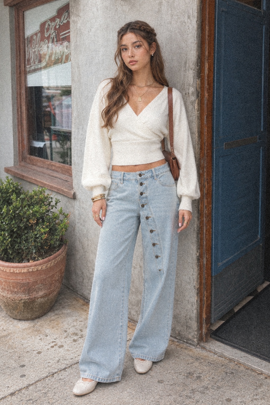 Amélie Wrap Blouse
