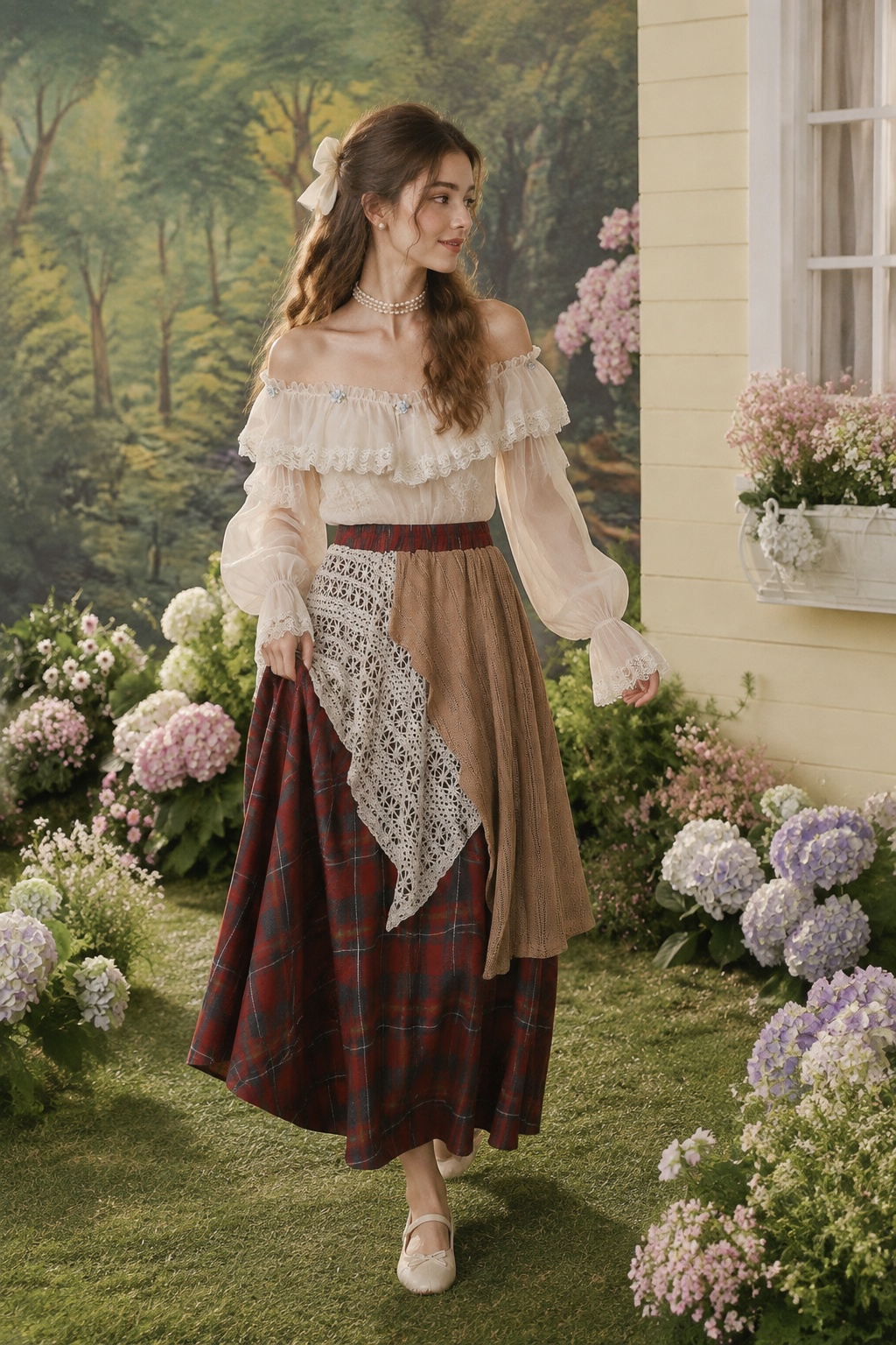 Rustic Lace Reverie