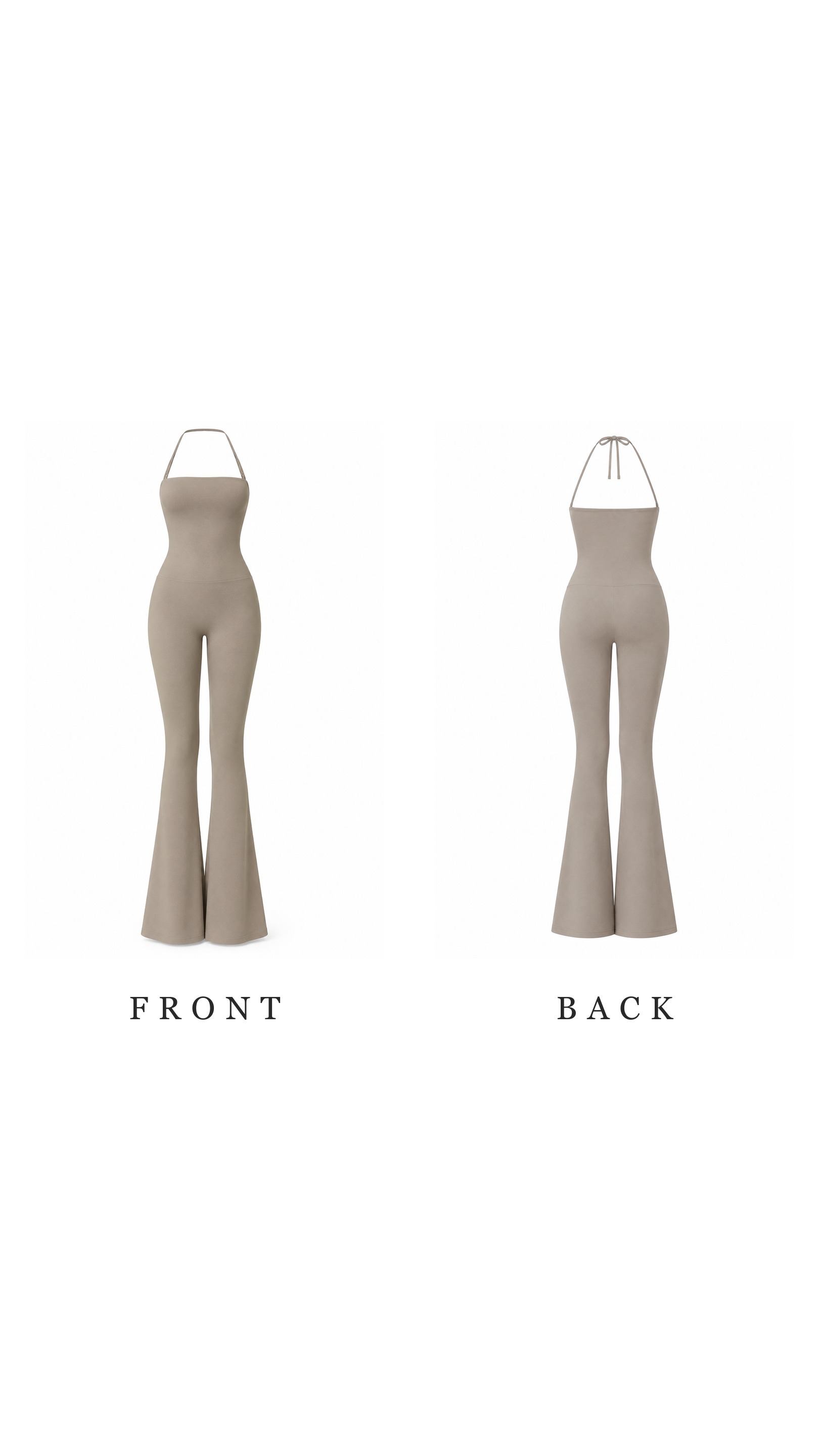 Halter Flare Jumpsuit