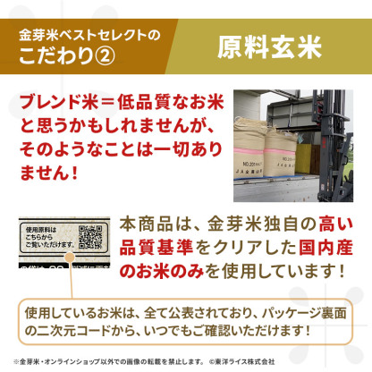 【ご愛顧感謝セール】令和7年産 金芽米 ベストセレクト 10kg(5kg×2袋) 送料無料 東洋ライス 玄米の栄養を残した白米無洗米 きんめまい オリジナル ブレンド米 国内産10割 工場直送 亜糊粉層 あこふんそう 国内産 １０kg