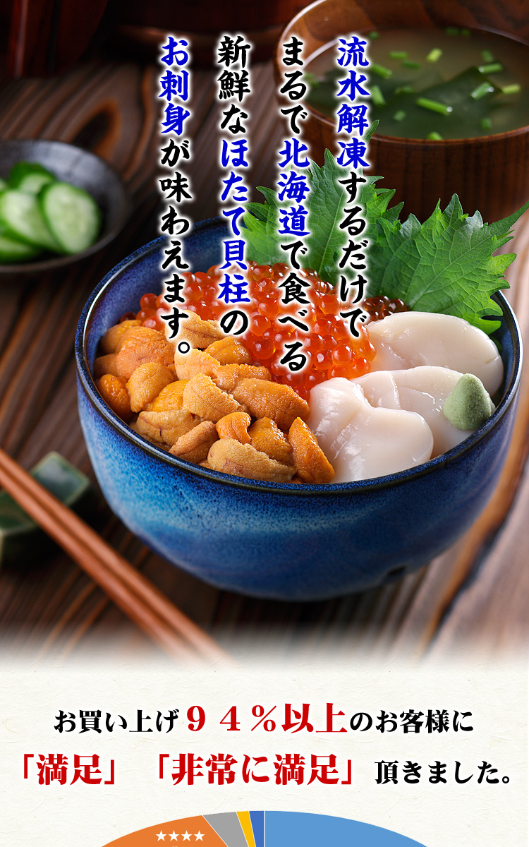 流水解凍するだけ