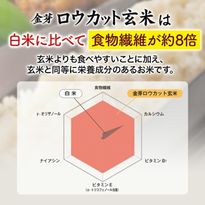 金芽ロウカット玄米 8kg(2kg ×4袋) 令和7年産 無洗米 無洗米 工場直送 糖質 カロリーオフ 無洗米玄米 白米モードで炊飯できる 玄米 送料無料 東洋ライス公式 美味しく食べやすい玄米！