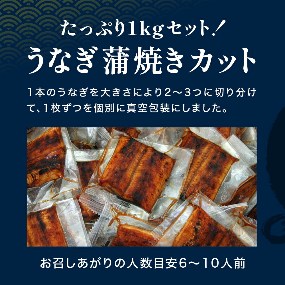 ＼大容量でお買い得／ うなぎ 国産 かわすい 【楽天1位の極上鰻】 うなぎ蒲焼き 送料無料 蒲焼きカットメガ盛り 1kgセット 定期便 【うなぎ屋かわすい】 グルメ ウナギ 鰻 蒲焼き ひつまぶし うな丼 誕生日プレゼント 冷凍 食べ物 贈答 高級