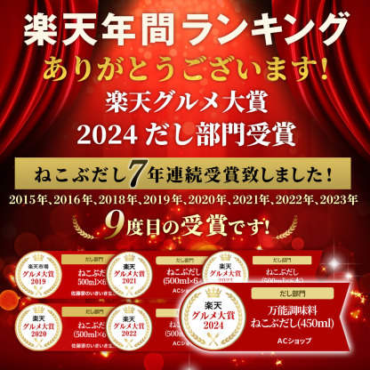 【3/4～10限定★抽選で2人に1人最大100%ポイントバック★要エントリー】【公式】美味いもの市 ねこぶだし 450ml・6本・12本 お歳暮 お中元 ギフト 贈答 年末年始 誕生日 内祝い 梅沢富美男 漬物 おでん うどん テレビショッピング 濃縮 根昆布だし お味噌汁 ギフト
