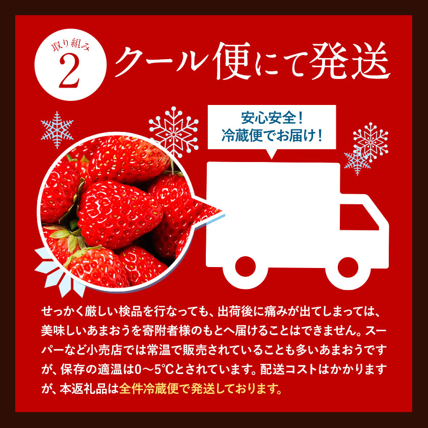 【ふるさと納税】【TVで紹介！】あまおういちご。1620gが今だけ7999円。定期購入も受付中。送料無料。発送時期は2月中旬～4月下旬。いちご。果物。産地：福岡県鞍手郡大竹町。