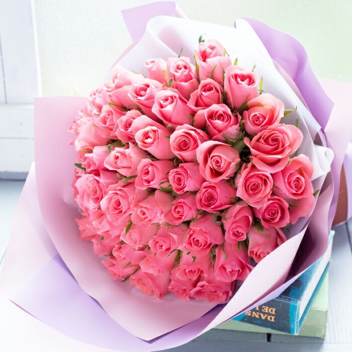 【最短翌日★昼12時〆】花 ギフト 誕生日 バラ50本花束 選べる 旬のアレンジ バレンタイン ホワイトデー 卒業式 入学式 花束 プレゼント バラ フラワーギフト フラワーアレンジメント ブーケ 本数指定 お花 薔薇 送料無料 おしゃれ プロポーズ 結婚記念日 生花 還暦祝い FKAA