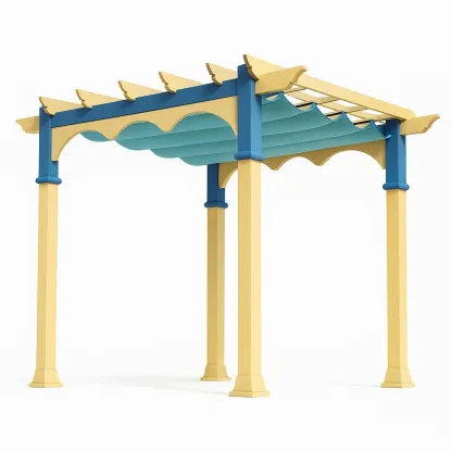 Pergola in legno-granddecora