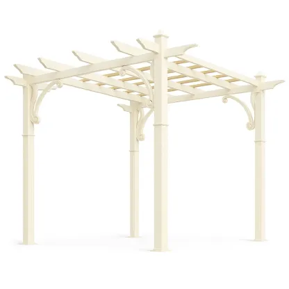 Pergola in acciaio zincato-granddecora