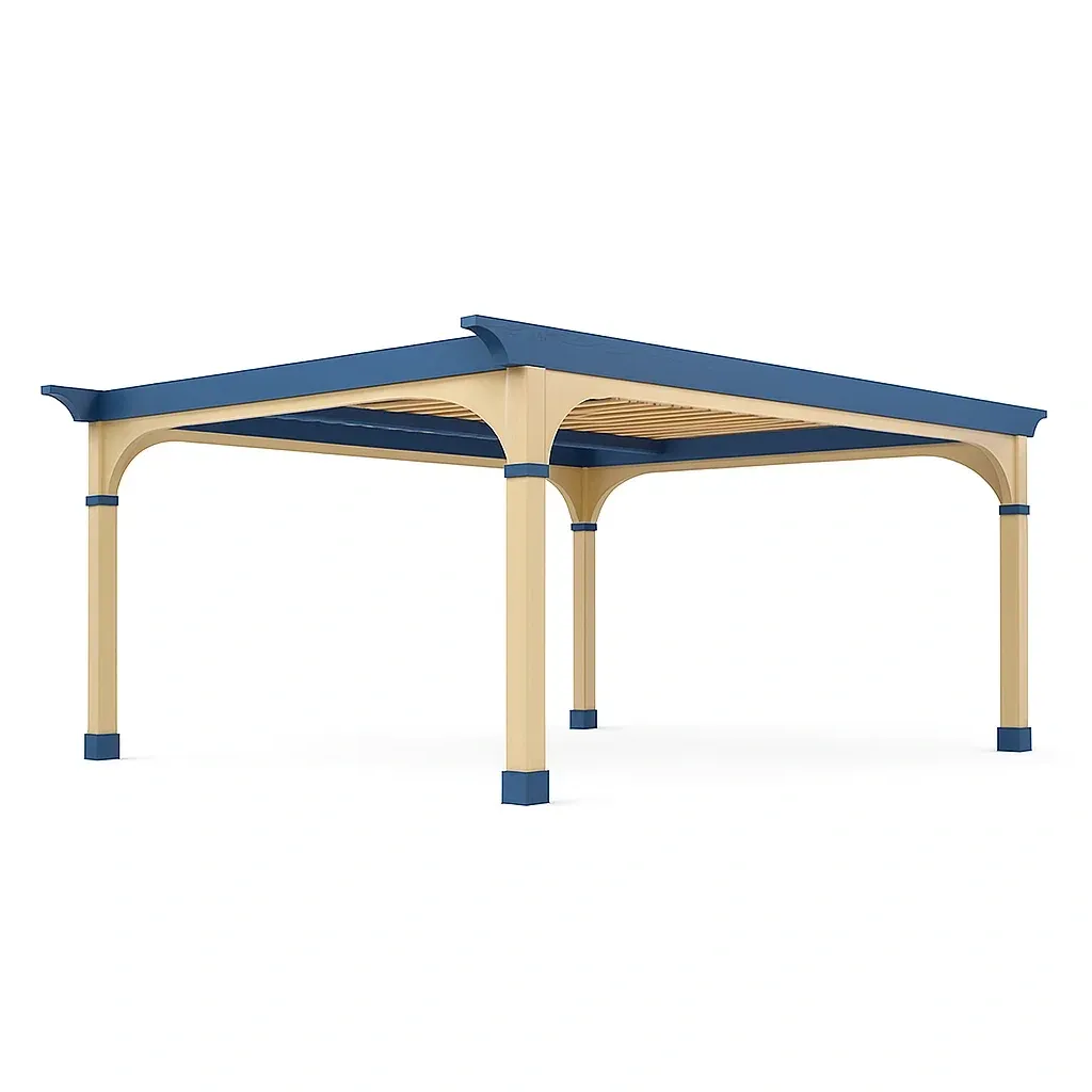 Pergola in alluminio per esterno-granddecora