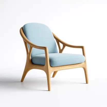 Poltrona da terrazza in legno con rivestimento-granddecora