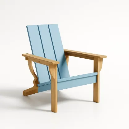 Sedia Adirondack in legno per esterni,85x75x90 cm-granddecora